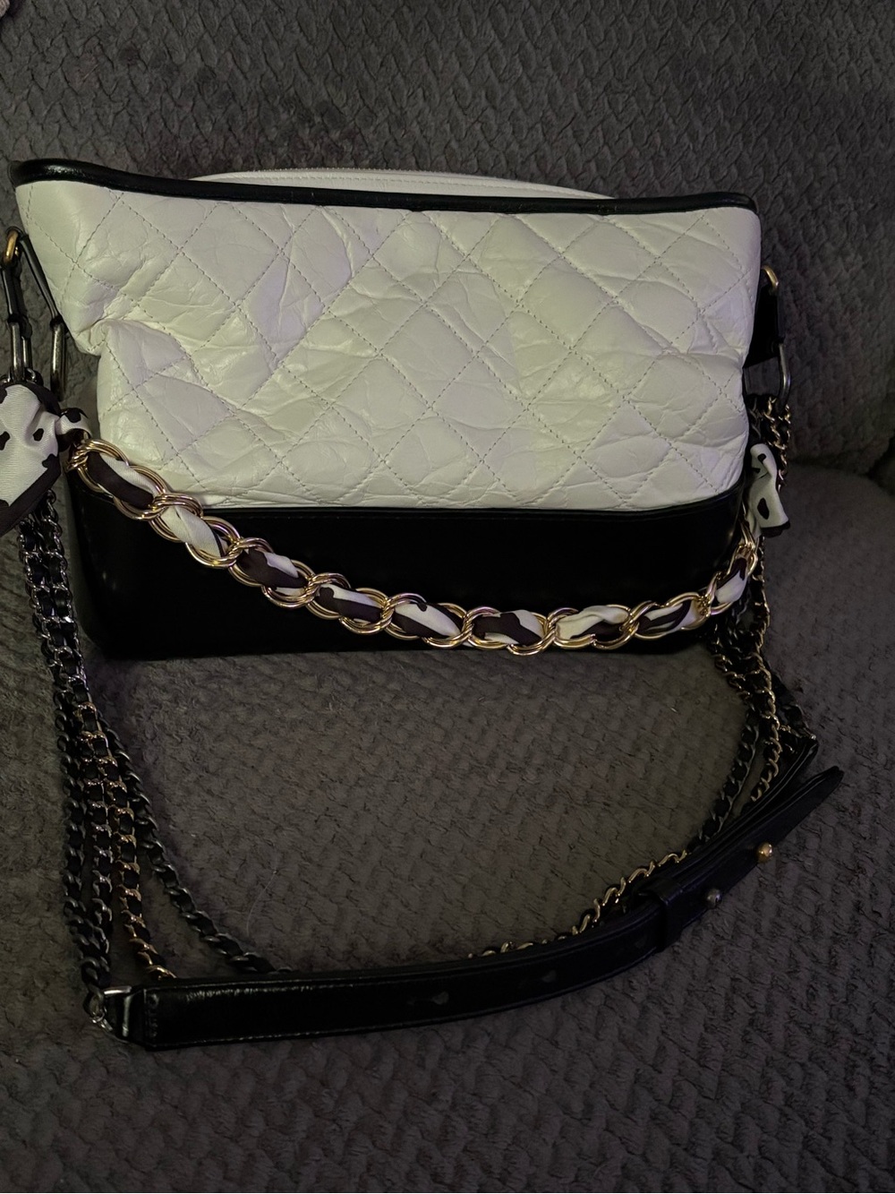 CHANEL Black & White Gabrielle